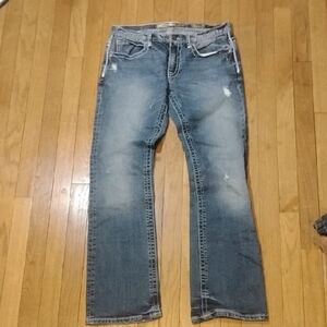 mens buckle jeans 31x31 bke 'aiden' boot cut pants